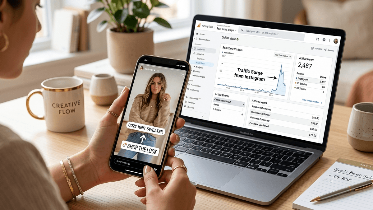 Como gerar tráfego de vendas do Instagram para seu site