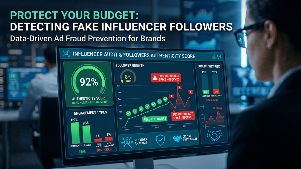 Como detectar seguidores falsos e engajamento de bots: guia completo de auditoria para marcas