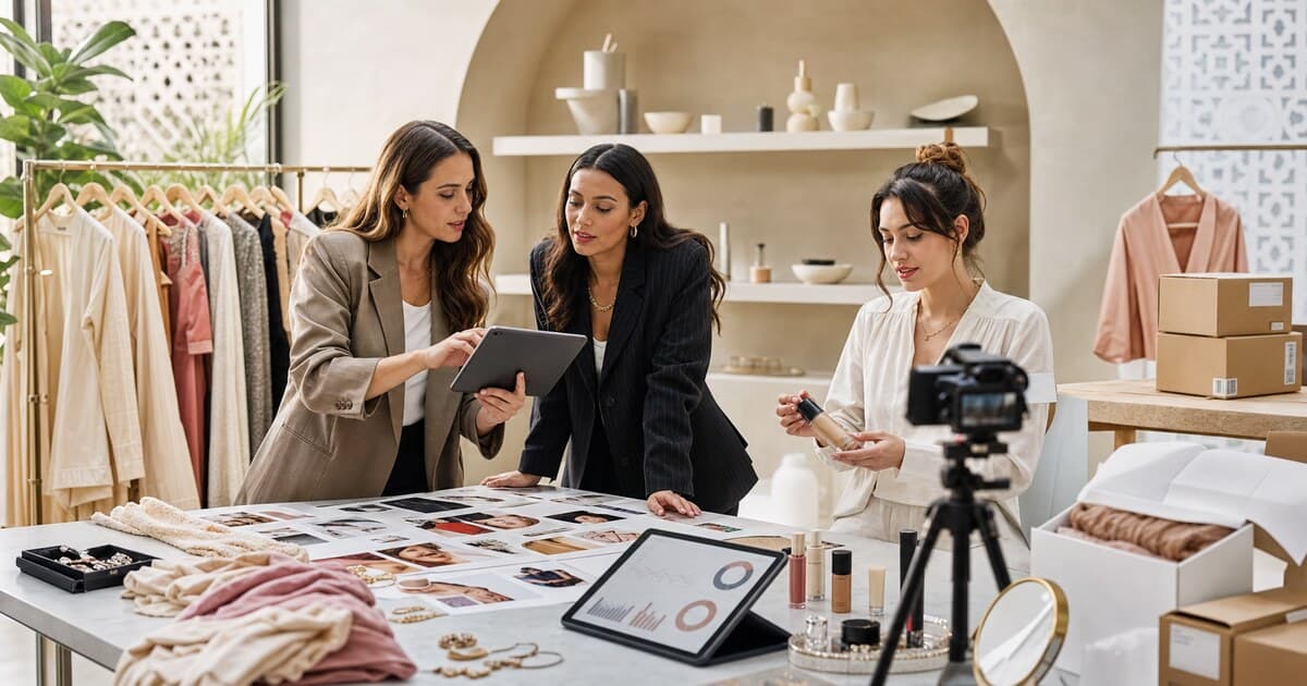 Como escolher criadores para marcas de beleza, moda e e-commerce: da demonstração do produto à finalização da compra