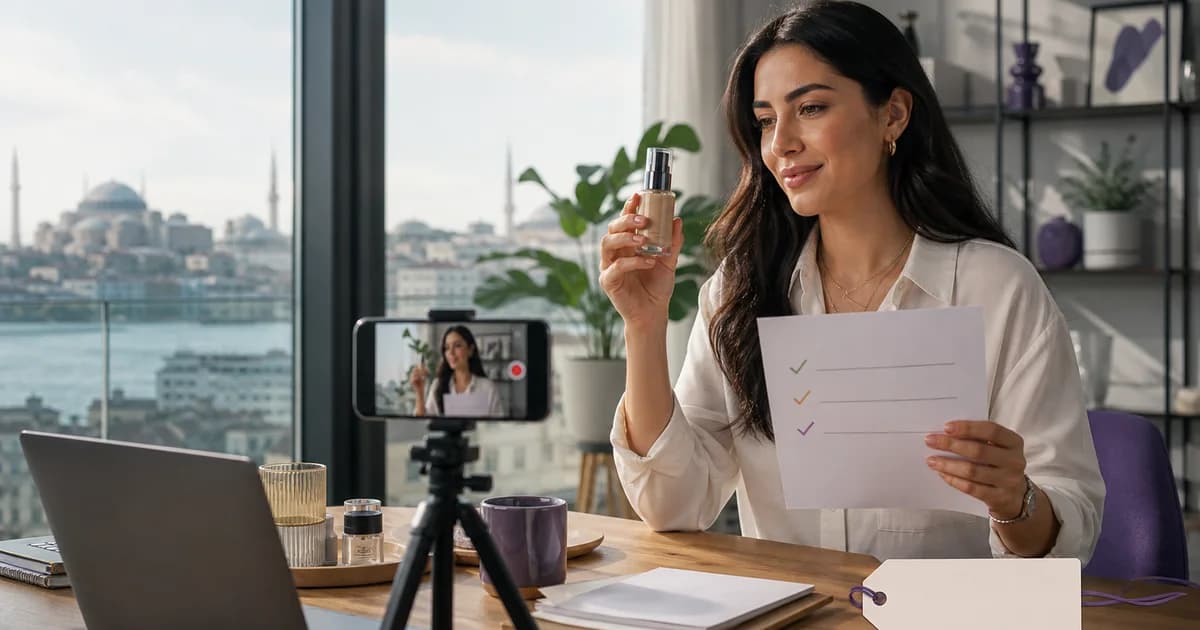 Como identificar anúncios de influenciadores: regras da Türkiye para agosto de 2026